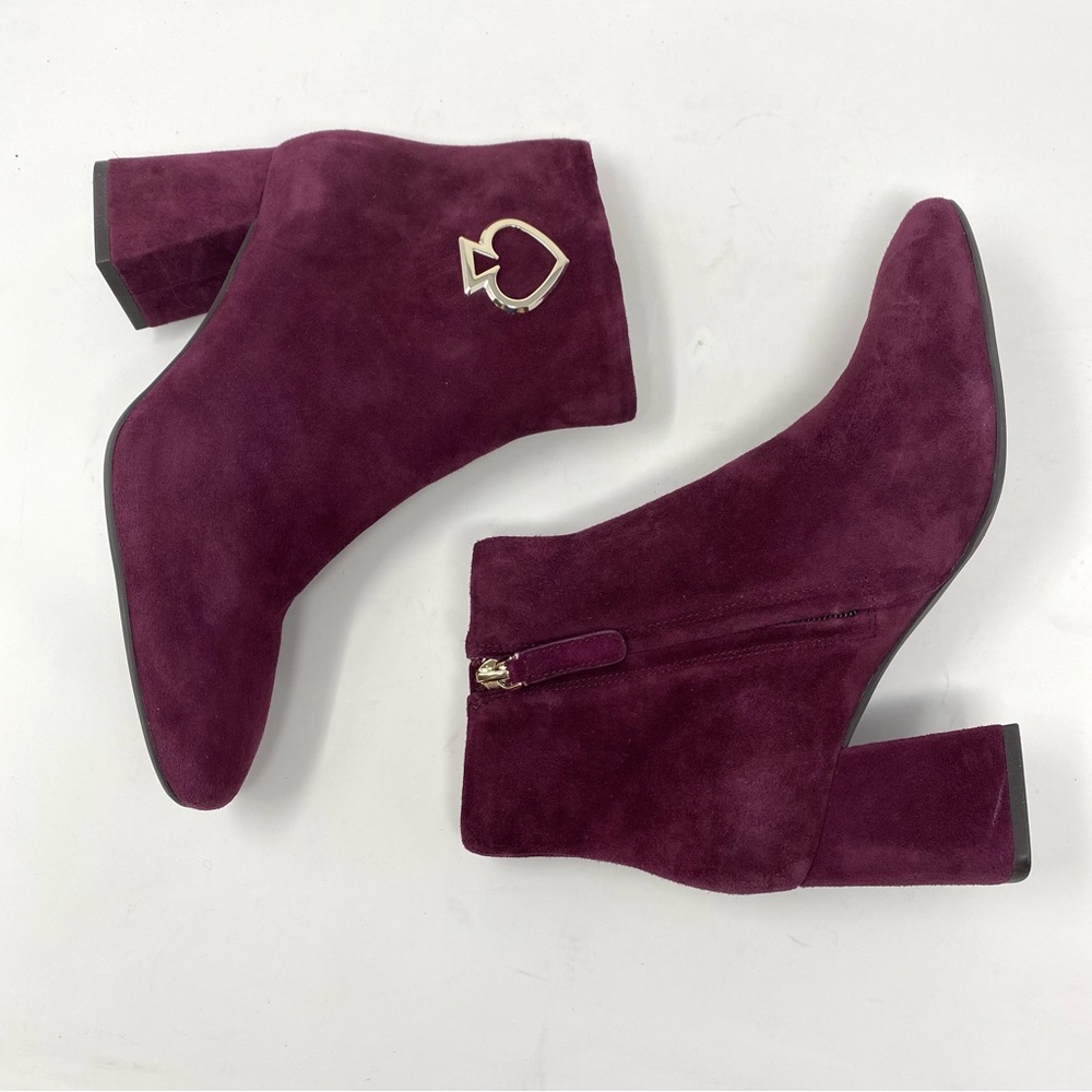 Kate Spade Alihandra Suede Ankle Boots - Picture 3 of 11